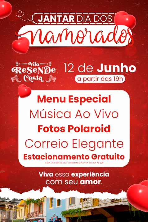 BANNER MOBILE – CAMPANHA – JANTAR DIA DOS NAMORADOS – SO MARCAS CONTAGEM E VILA RESENDE COSTA